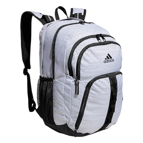 adidas Unisex Prime 6 Backpack, Two Tone White/Black, One Size