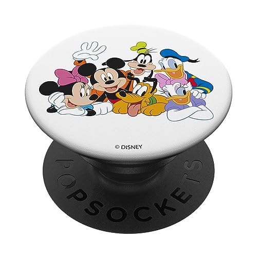 Disney Mickey And Friends Family Group Portrait PopSockets Standard PopGrip