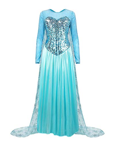 Colorfog Women’s Elegant Princess Dress Cosplay Costume Xmas Party Gown Fairy Fancy Dress (Medium)