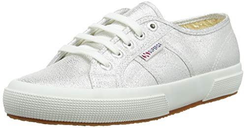 Superga 2750 Lamew, Women’s Low-Top Sneakers, Silver, 5 UK (38 EU)