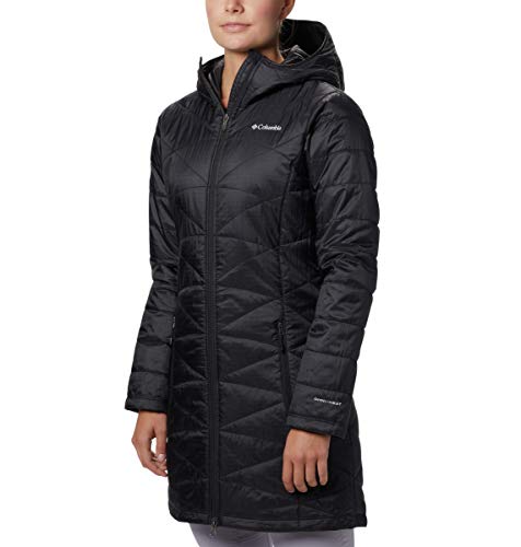 Columbia Women's Mighty Lite Hooded Jacket, Black, X-Large
