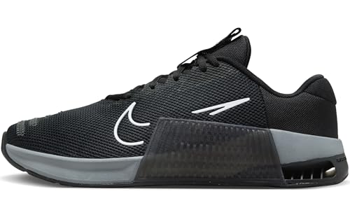 NIKE Metcon 9 EasyOn Men's Workout Shoes DZ2617-001 (Black/White-Anthracite-Smoke Grey), Size 8.5