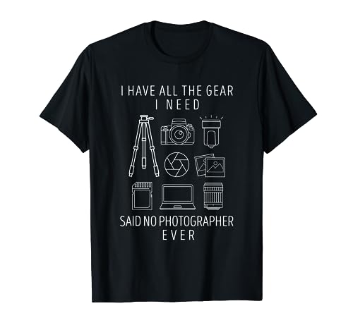 Photography Lover Gift T-Shirt Funny Camera Photographer Tee T-Shirt