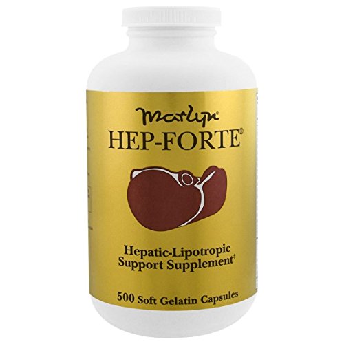 Marlyn's Hep Forte 500CT (Pack of 2 Bottles) exp 01/31/2024