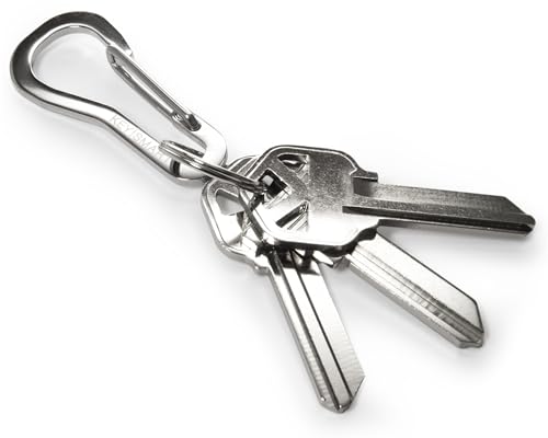 KeySmart BeltClip - Carabiner To Attach Your Keychain To Belt, Purse, Or Backpack