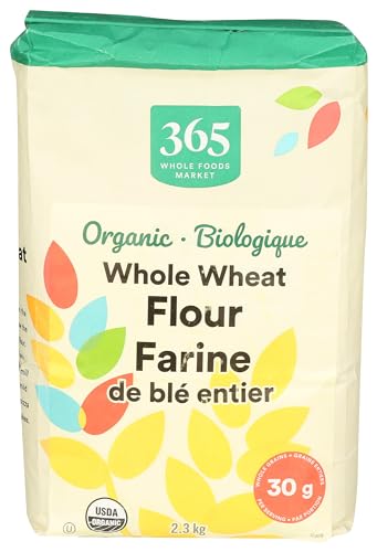 365 by Whole Foods Market, Organic 100% Whole Wheat Flour, 80 Ounce