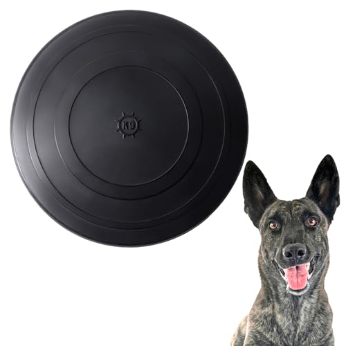 Monster K9 Ultra Durable Aero Disc - Made in USA - Tough, Strong Dog Chew Toy & Fetch Tug Toy for Super, Extreme, Aggressive Chewers - Heavy Duty Non-Toxic Natural Rubber - Medium Large Dogs