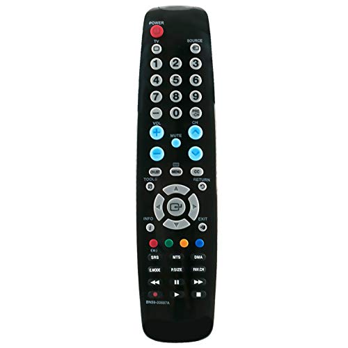 BN59-00687A Replacement Remote Control fit for Samsung TV LN19A451 LN40A500 LN22A450C1D PN50A510P3F LN26A450C1D LN46A500T1F LN40A500T1F LN22A45CD LN32A450C1 LN26A450C1H LN40A450C1 LN37A450C1
