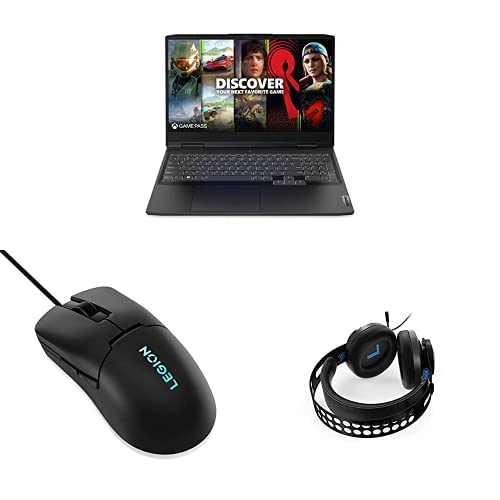 Lenovo - IdeaPad Gaming 3 with M100 Gaming Mouse and Legion H300 Gaming Headset