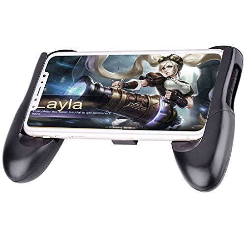GARASANI Portable Game Handle Gamepad, Phone Holder Mobile Phone Gamepad Joystick Grip Support for 4.5-6.5 inch Mobile Phone (A Type)