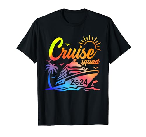 Cruise Squad My First Cruise 2024 Vacation Matching Family T-Shirt