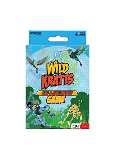 Pressman Wild Kratts Make A Match in Box Game Multi-colored, 5', 60 months to 180 months
