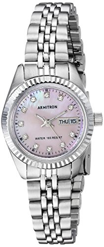 Armitron Women's Genuine Crystal Accented Bracelet Watch, 75/2475