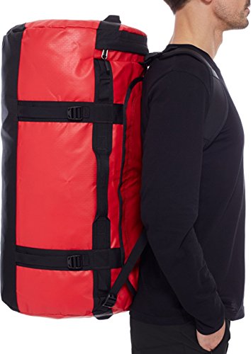 The North Face Base Camp Duffel-Large, Red/TNF Black