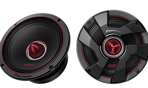 Pioneer TS-M651PRO P.R.O. Series 6-3/4' 500 W Max Power, Blended Pulp Cone, High Efficiency Mid-Bass Driver - PRO Series Component Speaker (Pair)