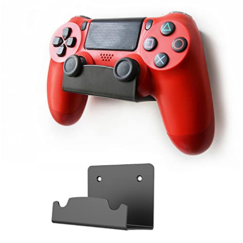 Monzlteck New Wall Mount For PS4 Controller,Compatible with PS5 controller,Screw-Free Application（Single）
