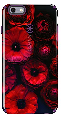 Speck Products Inked Case for iPhone 6 Plus/6S Plus - Retail Packaging-Moody Bloom Pattern/ Acai Purple