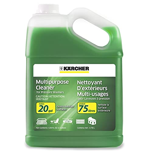 Kärcher - Pressure Washer Multi-Purpose Cleaning Soap Concentrate – For All Outdoor Surfaces – 1 Gallon