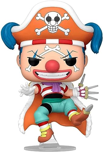 Funko POP! Animation: One Piece - Buggy The Clown (Exclusive), Multicolor