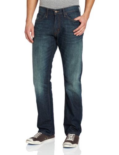 Levi's Men's 514 Straight Fit Cut Jeans (Also Available in Big & Tall), Midnight-Stretch, 34W x 32L