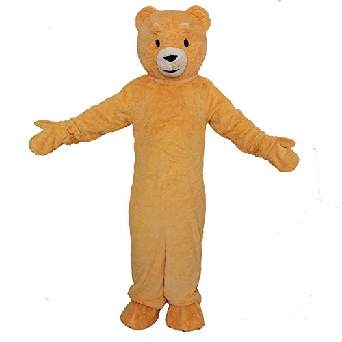 Teddy Bear Mascot Costume Halloween Christmas Party Fancy Dress Adult