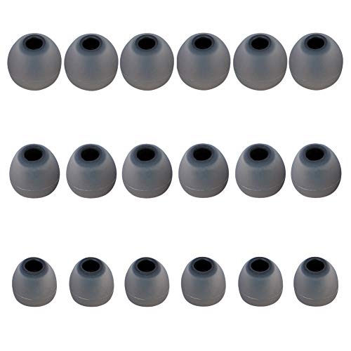 Silicone Earbud Tips Replacement Earbuds Cap Eartips Tips Eargels 9 Pairs S M L