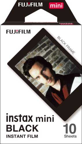 FUJIFILM Instax Mini Black Film - 10 Exposures