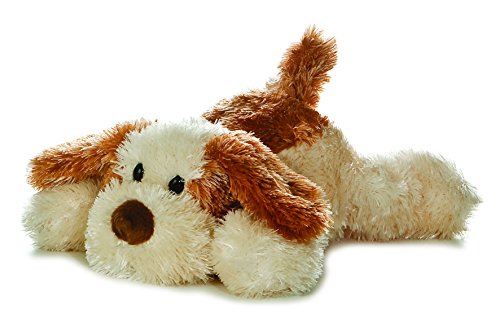 Aurora Adorable Mini Flopsie Scruff Stuffed Animal - Playful Ease - Timeless Companions - Brown 8 Inches