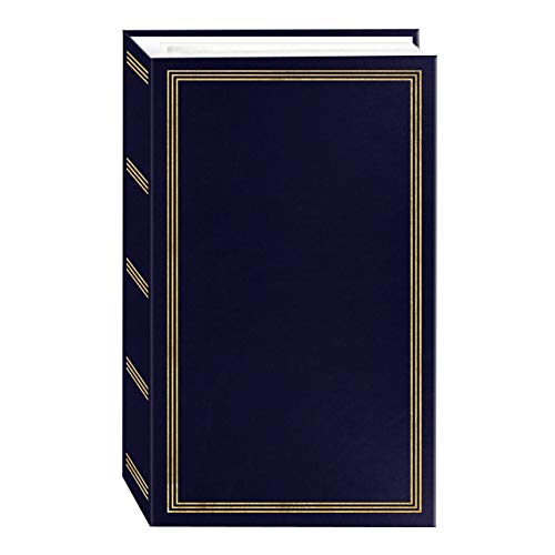 Pioneer Photo Albums STC-504 Navy Blue Photo Album, 504 Pockets 4'x6', 1 Count (Pack of 1)
