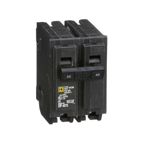 Square D - HOM240CP Homeline 40 Amp Two-Pole Circuit Breaker