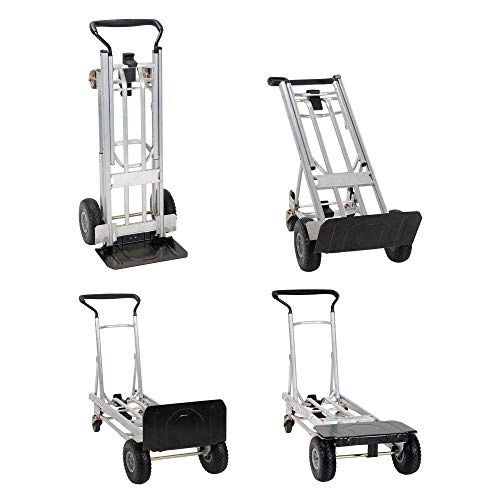 Cosco 12323ASB1E Handtruck, 4 in 1, Steel