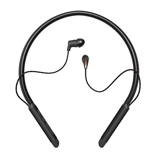 Klipsch T5 Neckband Headphones (Black), 5.9 x 5.9 x 0.4 Inches