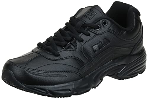 Fila Men's Memory Workshift-m Shoes, Black/Black/Black, 11.5 M US