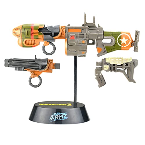 Borderlands 3 MicroArmz Torgue Shotgun Collectible Replica, Customize Your Weapon’s Scope, Barrel, & Stock, Bonus Loot Gun Accessories Included