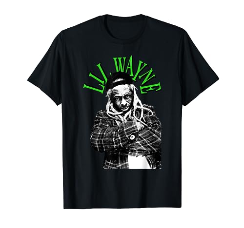 Lil Wayne Green Photo T-Shirt