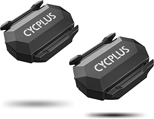 CYCPLUS Cycling Speed and Cadence Sensor Bluetooth & ANT+ Wireless Bike Cadence Sensor Speed IP67 Waterproof- C3 X 2