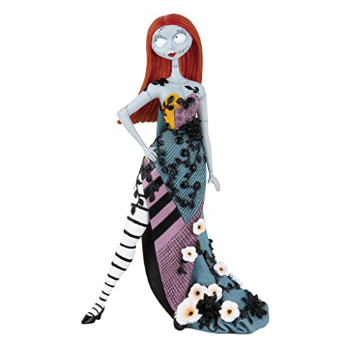Enesco Disney Showcase The Nightmare Before Christmas Sally in Gown Botanical Figurine, 7.28 Inch, Multicolor