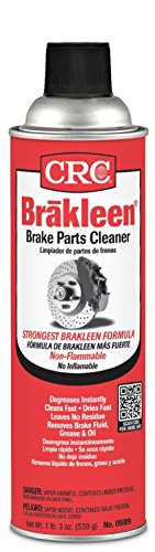 CRC Industries (CRC05089) Brakleen Brake Parts Cleaner, 19 oz Can, 12 per Pack
