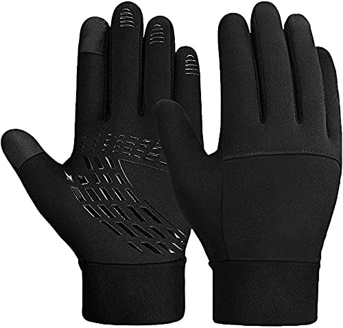 YukiniYa Kids Winter Gloves Thick Soft Fleece Warm Touch Screen Anti-Slip for Boys Girls 3-15 Years Cycling School