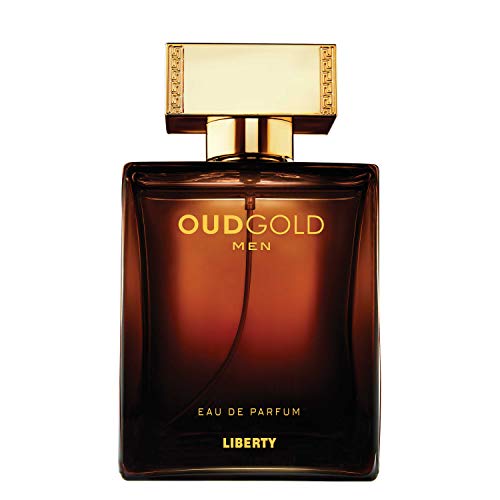 Liberty Oud Perfume for Men, 3.4 Oz Premium Oud Gold Perfumes Long-Lasting Eau de Parfum, Luxury Woody Fragrance for Men, Perfume Spray