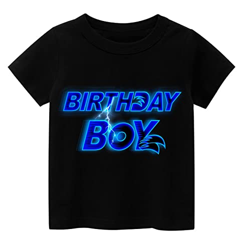 Tutu and Sian Ultra Soft Birthday Boy Short-Sleeve T-Shirt, Gifts for Boys Birthday Party (Birthday Boy 1, 4-5T)