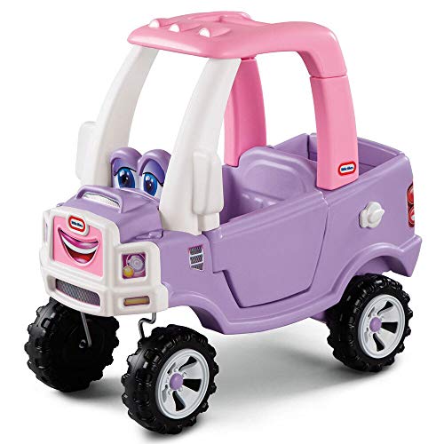 Little Tikes Princess Cozy Truck Ride-On, Pink Truck, 90cm x 45cm x 89cm