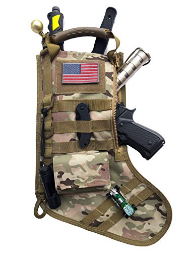 Tactical Christmas Stocking with Molle Gear