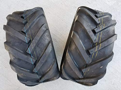 DEESTONE Pair 23x10.50-12 4 Ply D405 Tractor Lug AG Traction Pair