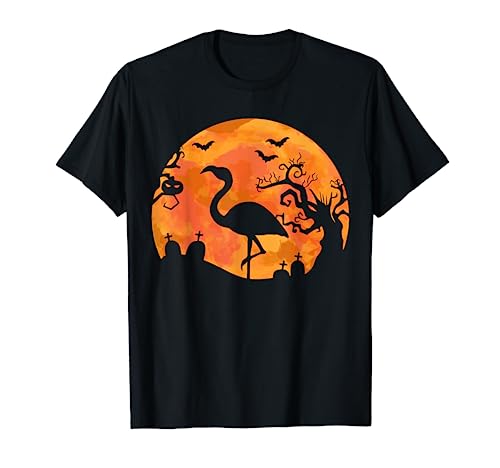 Spooky Flamingos For Halloween Flamingo Women T-Shirt