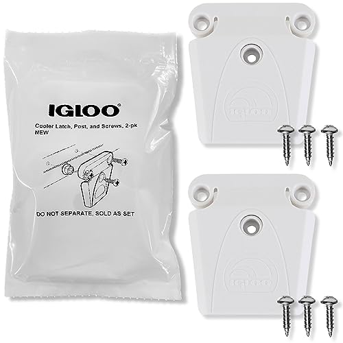 Igloo Set of 2 Cooler Latch Posts & Screws (Part #24013)