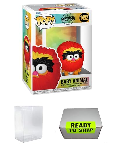 Muppet Mayhem Baby Animal Funko Pop Vinyl Figure #1492 Bundled in Soft Pop Protector & Cardboard Box