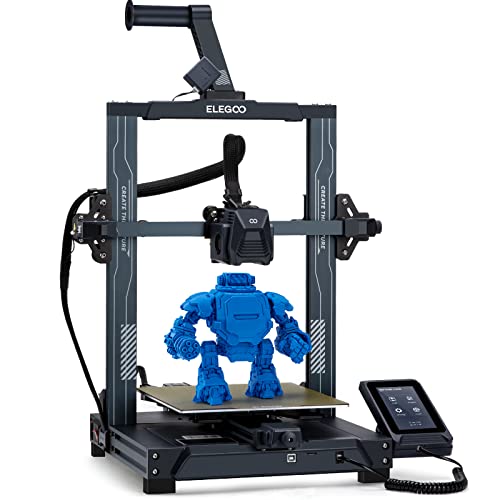 ELEGOO Neptune 3 Pro FDM 3D Printer with Auto Bed Leveling, Dual-Gear Direct Extruder, Dual Lead Screw Drive, Removable Capacitive Screen, 8.85x8.85x11in Large Printing Size