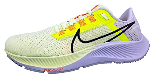 Nike Men's Air Zoom Pegasus 38 Running Shoe, Barely Volt/Black, 12