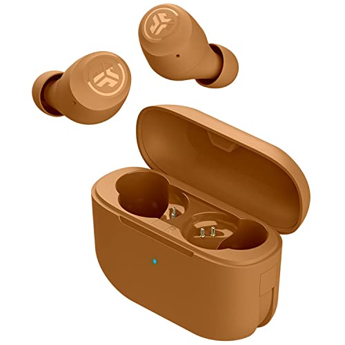 JLab Go Air Tones True Wireless Earbuds Designed with Auto On and Connect, Touch Controls, 32+ Hours Bluetooth Playtime, EQ3 Sound, and Dual Connect, Natural Earthtone Color (7572 W)